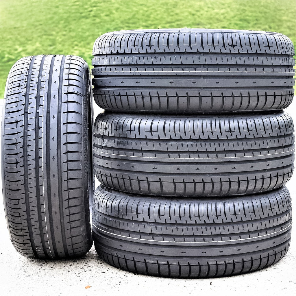 Pair of 2 Accelera Phi-R 215/50ZR18 215/50R18 97W XL High Performance a/s All Season Tires Accelera