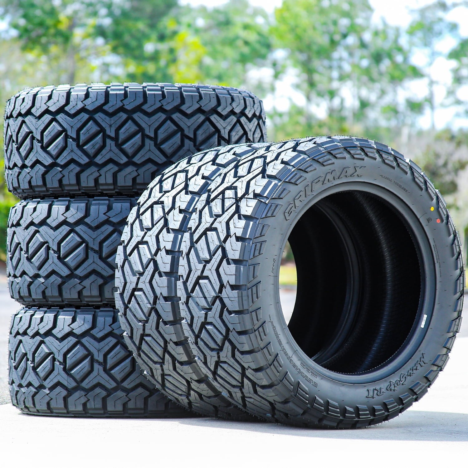 Gripmax MaxGrip R/T 325/60R20 126/123Q E 10 Ply Rugged Terrain Light Truck Tire Gripmax