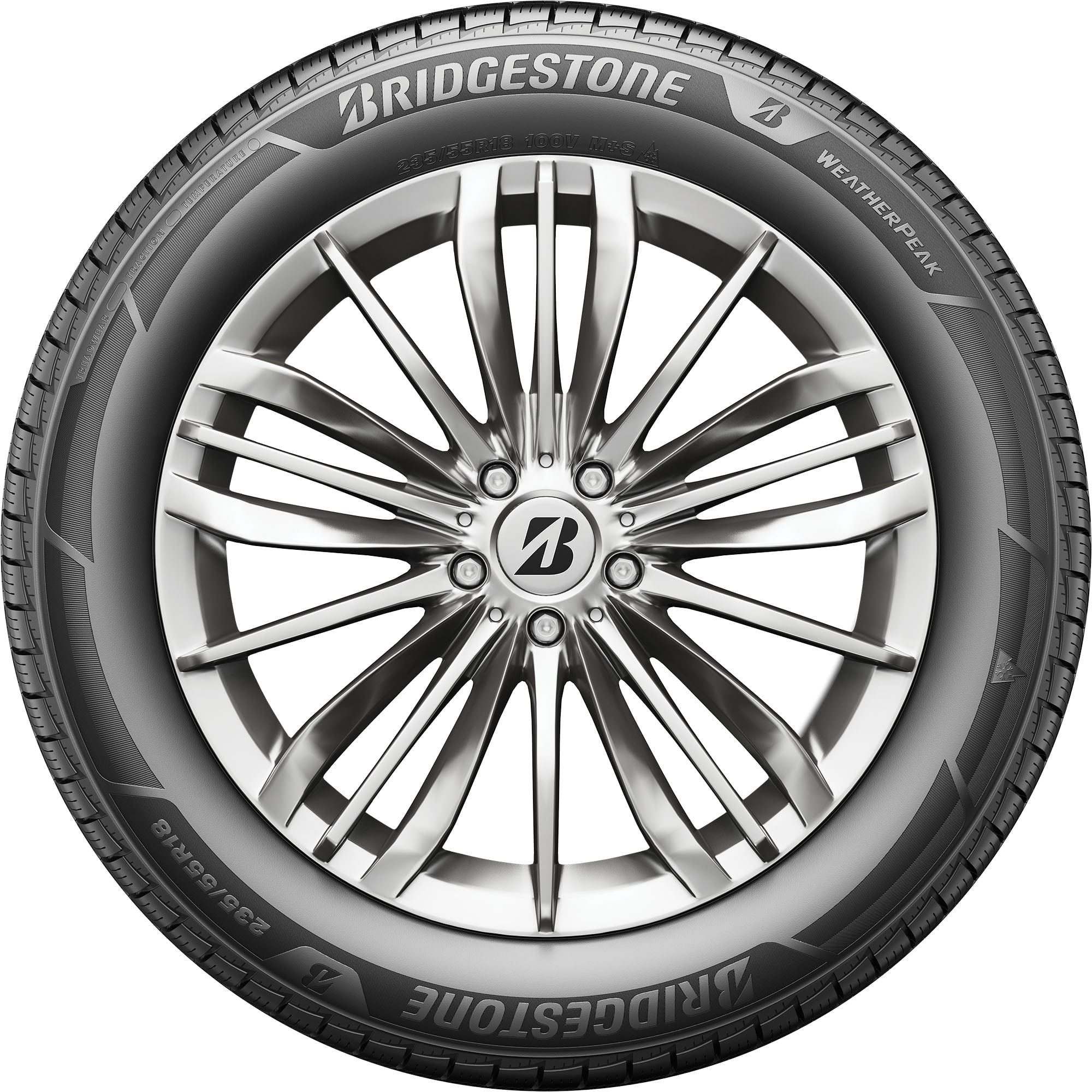 Bridgestone Weatherpeak All Weather 265/60R18 110V Passenger Tire Bridgestone