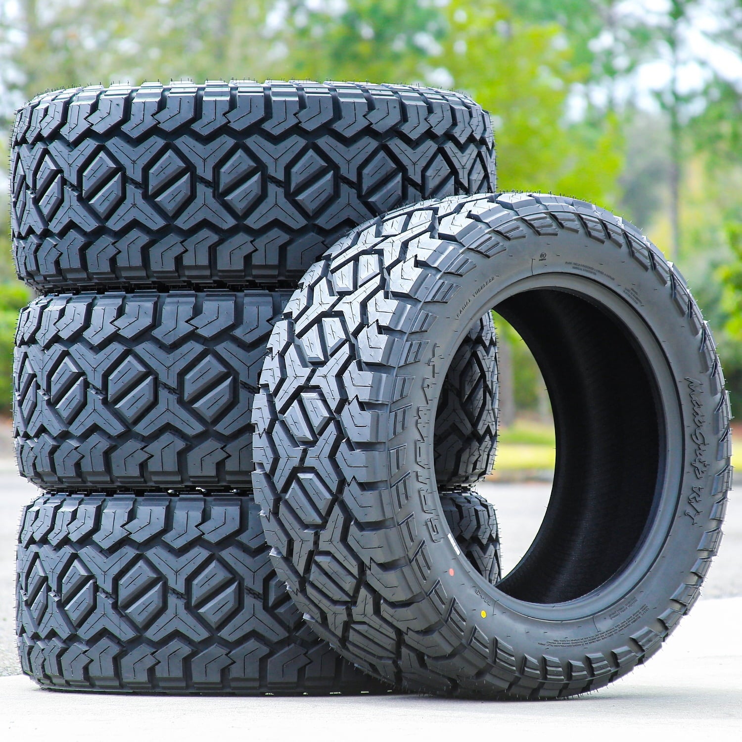 Gripmax MaxGrip R/T 325/60R20 126/123Q E 10 Ply Rugged Terrain Light Truck Tire Gripmax
