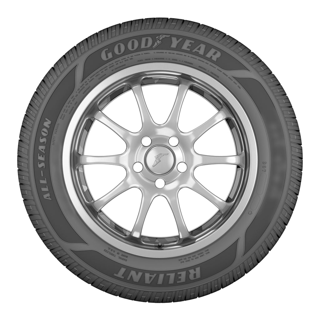 Goodyear Reliant All-Season 225/65R17 102H All-Season Tire Fits: 2018-23 Chevrolet Equinox LT, 2015-17 Subaru Outback 3.6R Touring Goodyear