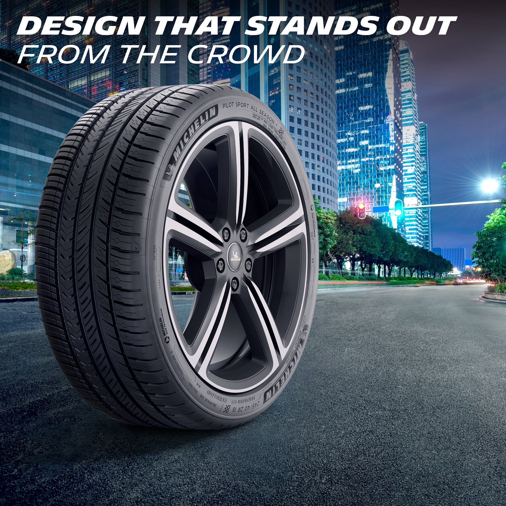 Michelin Pilot Sport All Season 4 235/35ZR19 91Y XL Tire Michelin