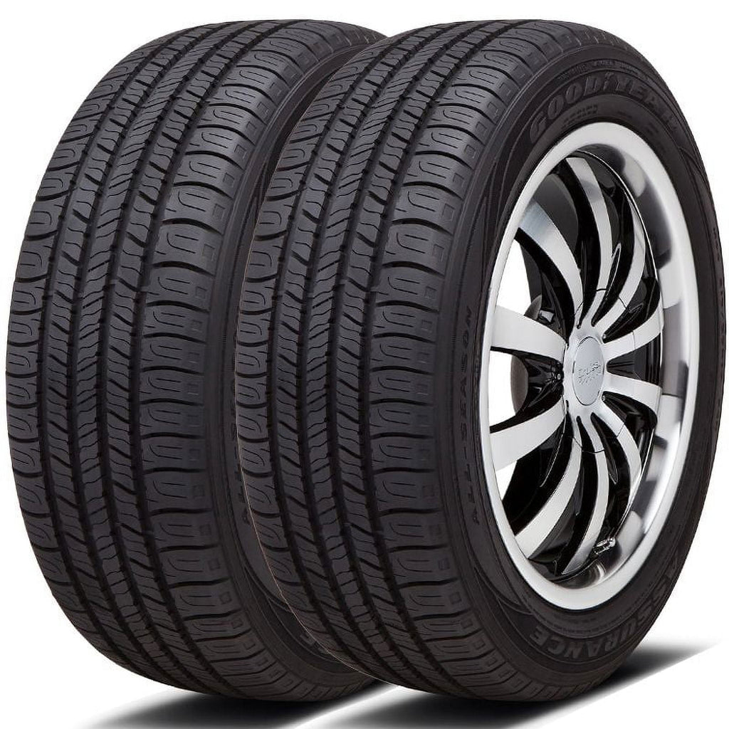 2 Goodyear Assurance All-Season 205/70R15 96T 600AB 65,000 Mile Warranty Tires 407785374 / 205/70/15 / 2057015 Goodyear