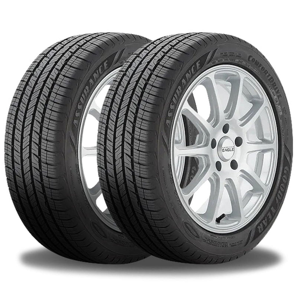 2 Goodyear Assurance Comfortdrive 225/50R18 95V All Season Tires 60K MI Warranty 413003582 / 225/50/18 / 2255018 Goodyear