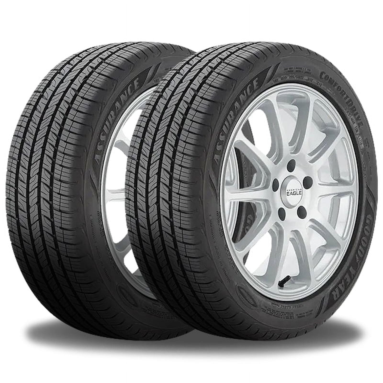 2 Goodyear Assurance Comfortdrive 225/50R18 95V All Season Tires 60K MI Warranty 413003582 / 225/50/18 / 2255018 Goodyear