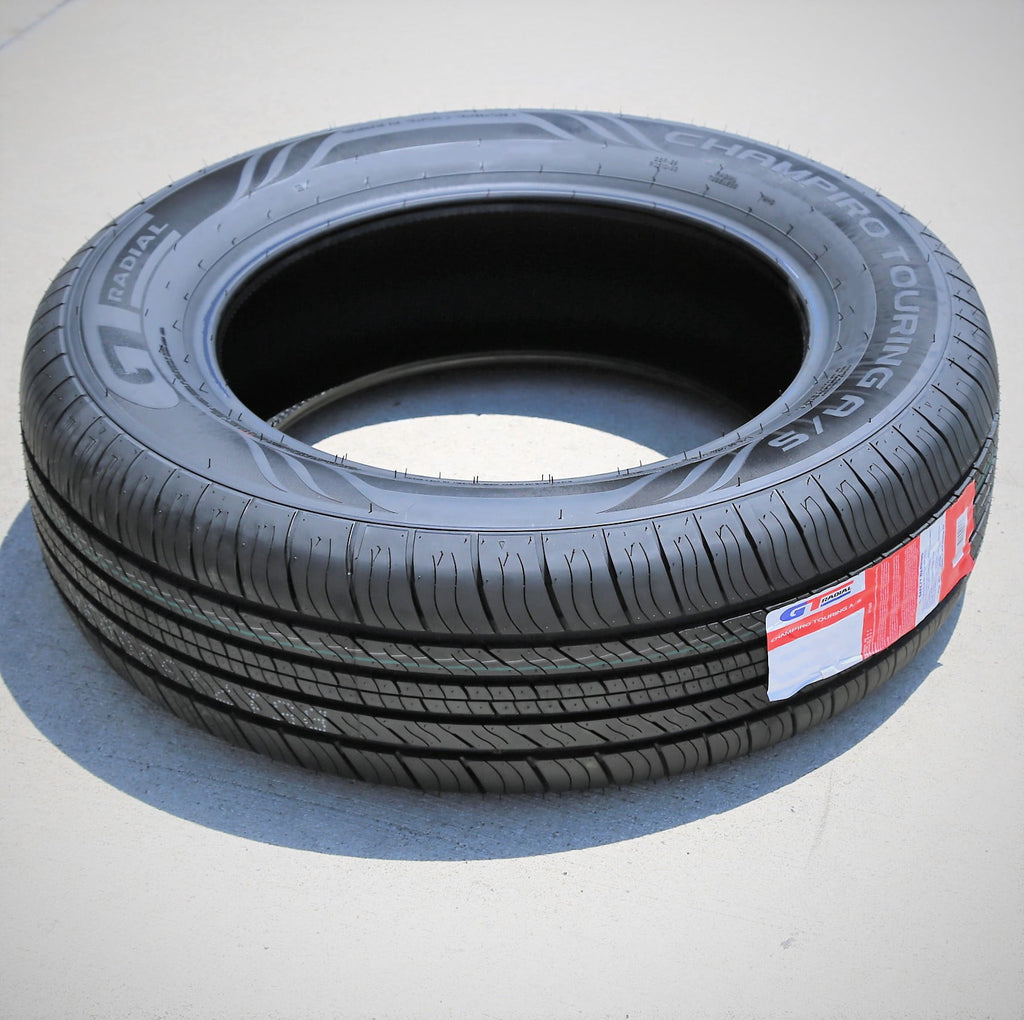 Set of 4 (FOUR) GT Radial Champiro Touring A/S 215/65R16 98H All Season Tires Fits: 2009-13 Subaru Forester X, 2017-22 Jeep Renegade North GT Radial