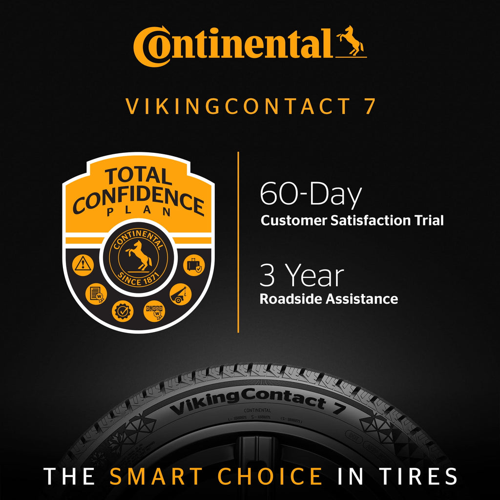 Continental VikingContact 7 Winter 245/45R17 99T XL Passenger Tire Continental