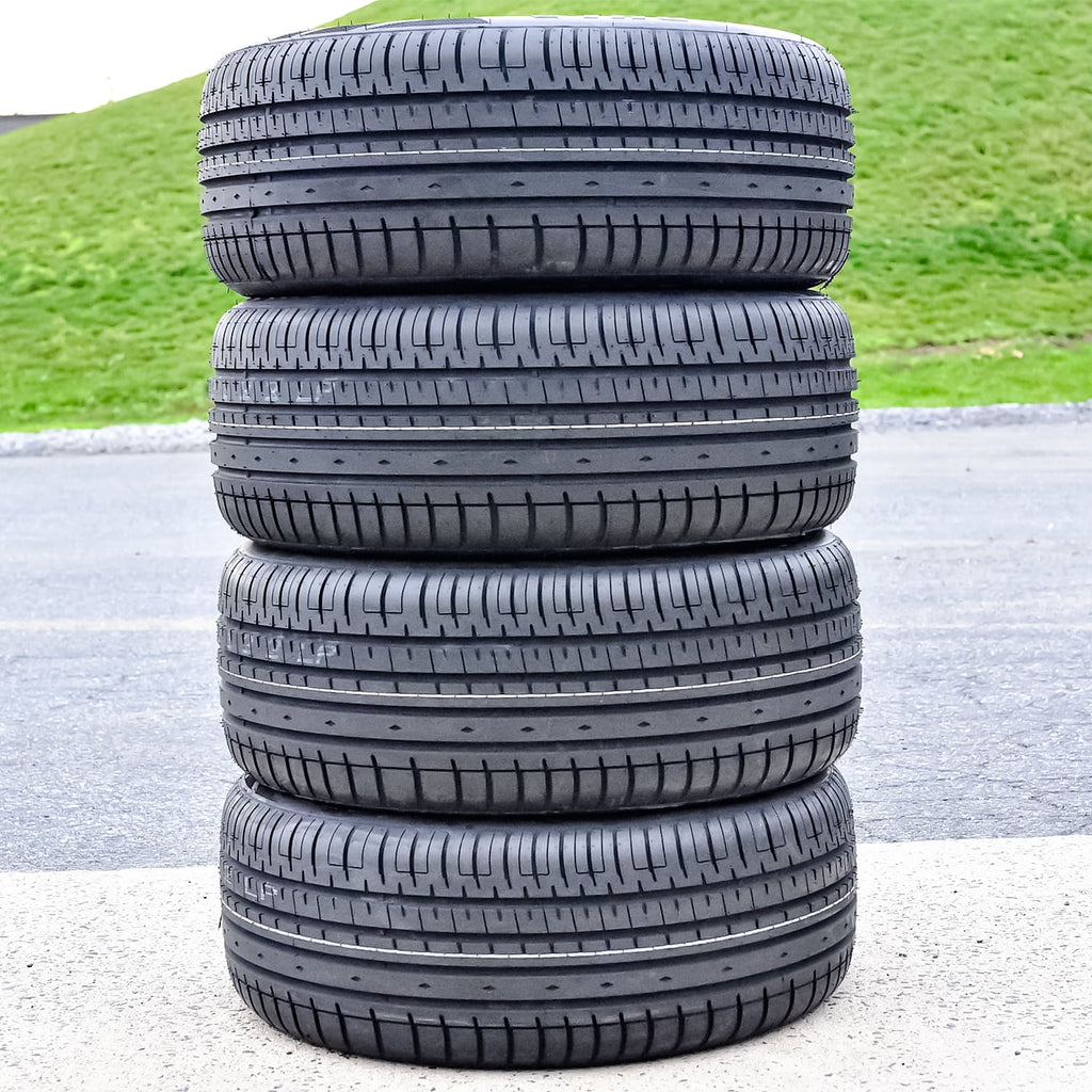 Pair of 2 Accelera Phi-R 215/50ZR18 215/50R18 97W XL High Performance a/s All Season Tires Accelera