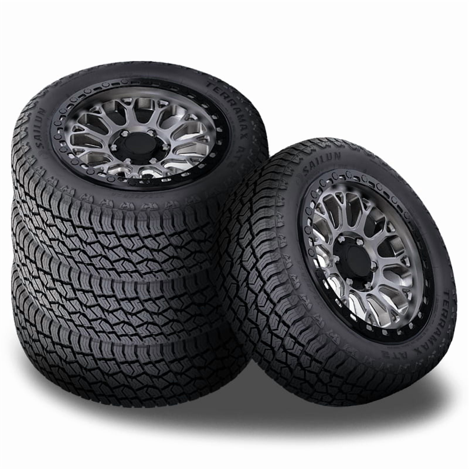 4 Sailun Terramax AT2 265/65R18 114T 620AB All Terrain /50K Mileage / 3PMSF Snow 1600645 / 265/65/18 / 2656518 Sailun