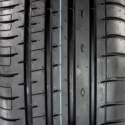 Accelera Phi-R 255/35ZR20 255/35R20 97Y XL High Performance a/s All Season Tire Accelera