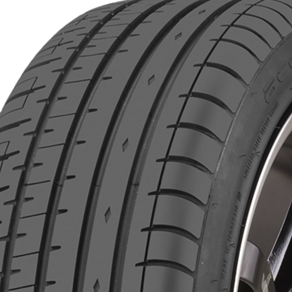 Accelera Phi-R 255/35ZR20 255/35R20 97Y XL High Performance a/s All Season Tire Accelera