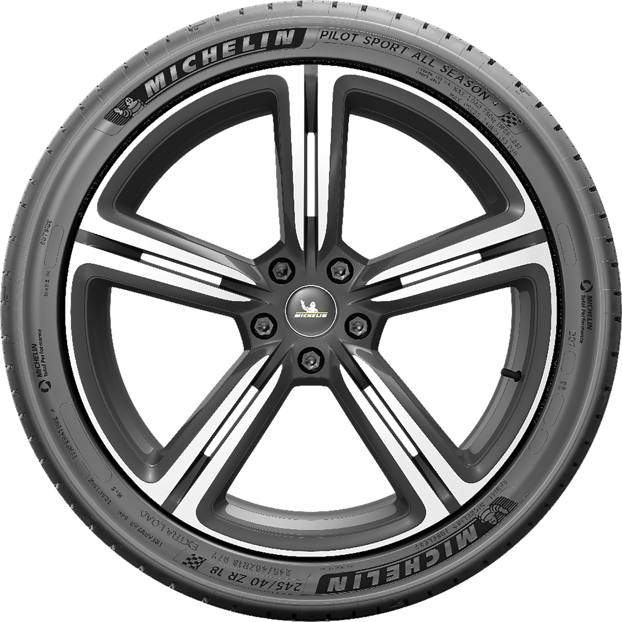 Michelin Pilot Sport All Season 4 235/35ZR19 91Y XL Tire Michelin
