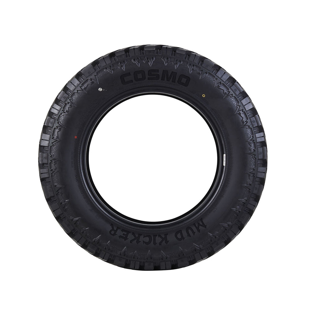 Cosmo Mud Kicker Mud Terrain LT37X13.50R20 128Q F Light Truck Tire Cosmo
