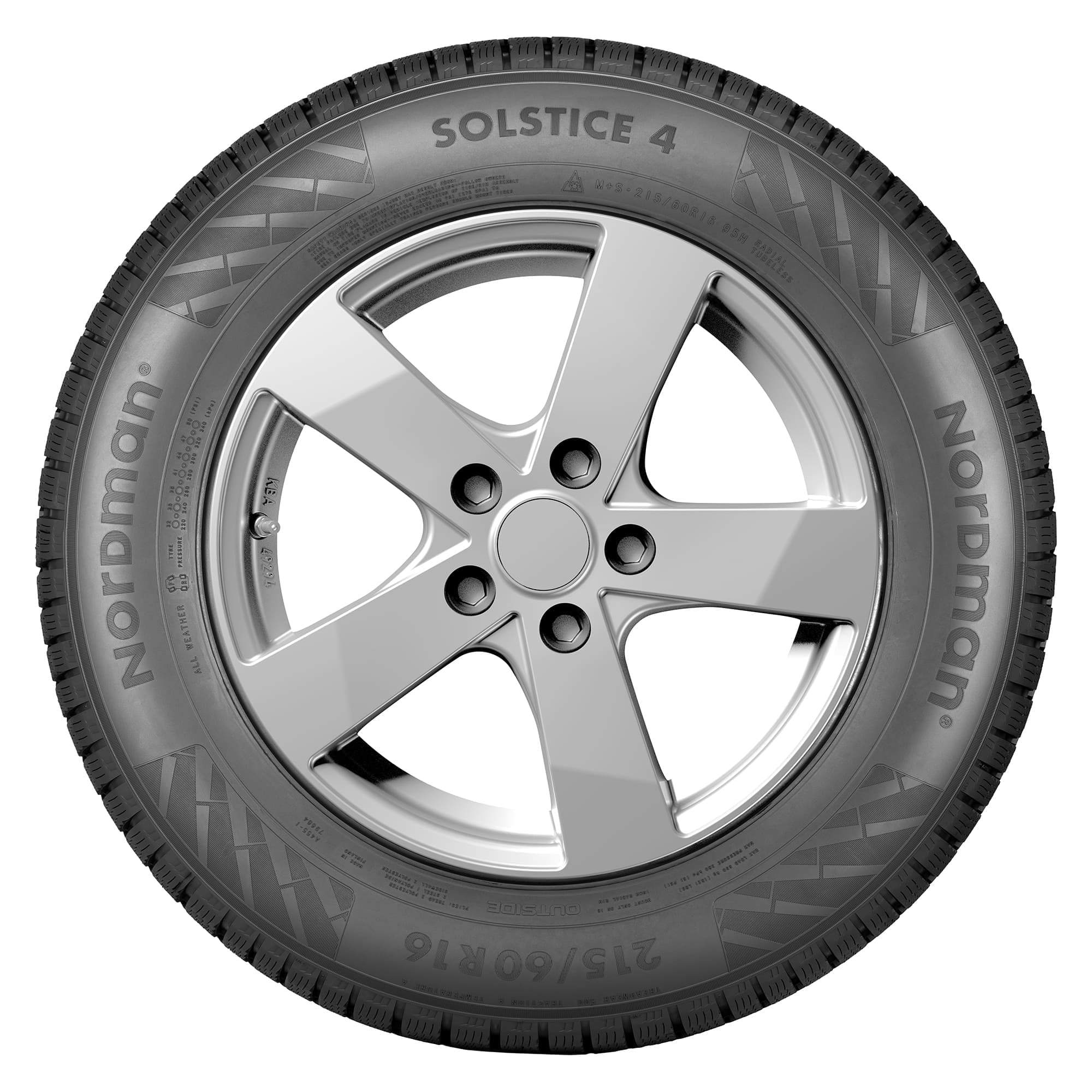 Nokian Nordman Solstice 4 All Weather 225/60R16 98H Passenger Tire My Store