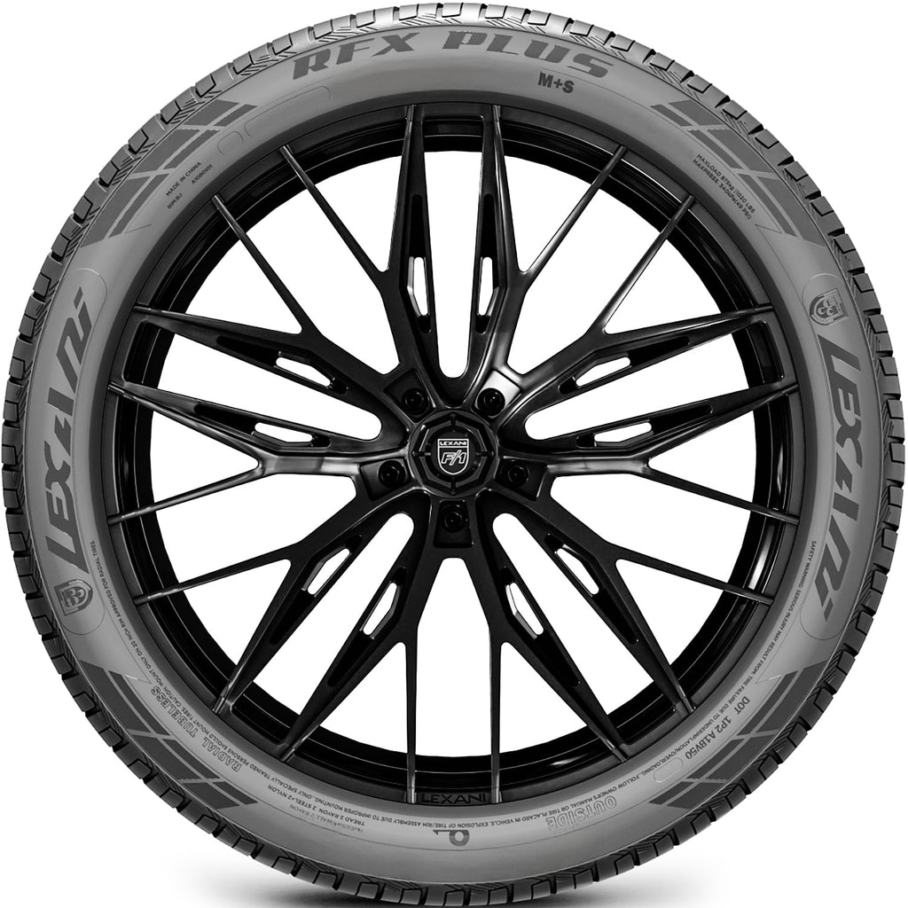 Lexani RFX Plus 205/40ZRF18 205/40R18 86W High Performance a/s All Season Run Flat Tire Lexani