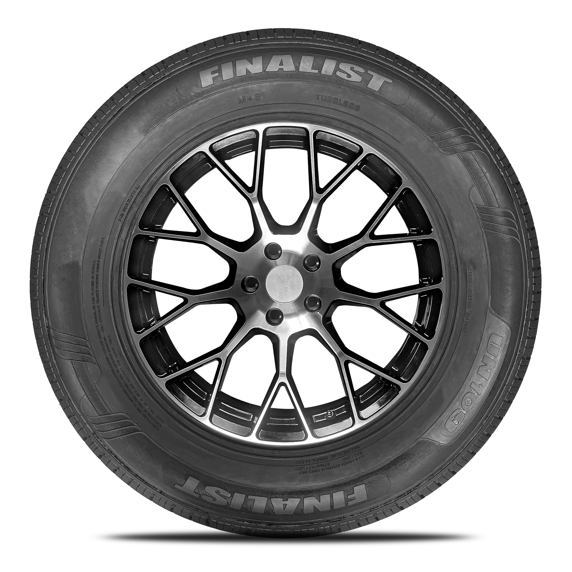 Finalist UN109 All Season 225/65R17 102H Passenger Tire 225/65/17 (Tire Only) Finalist