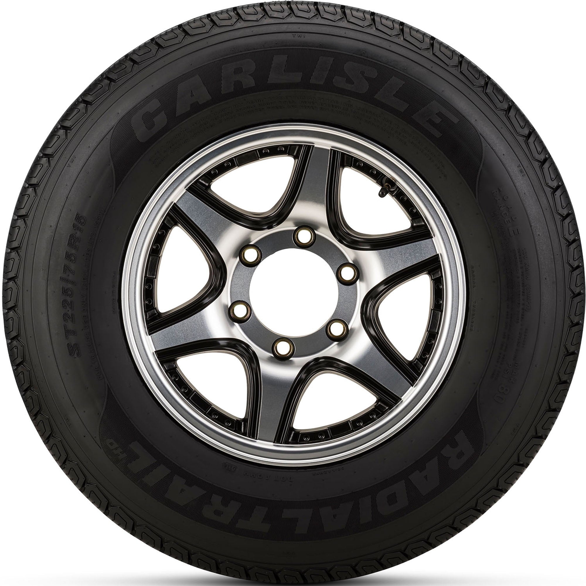 Carlstar Radial Trail HD All Season ST225/75R15 107M C Trailer Tire Carlstar Group