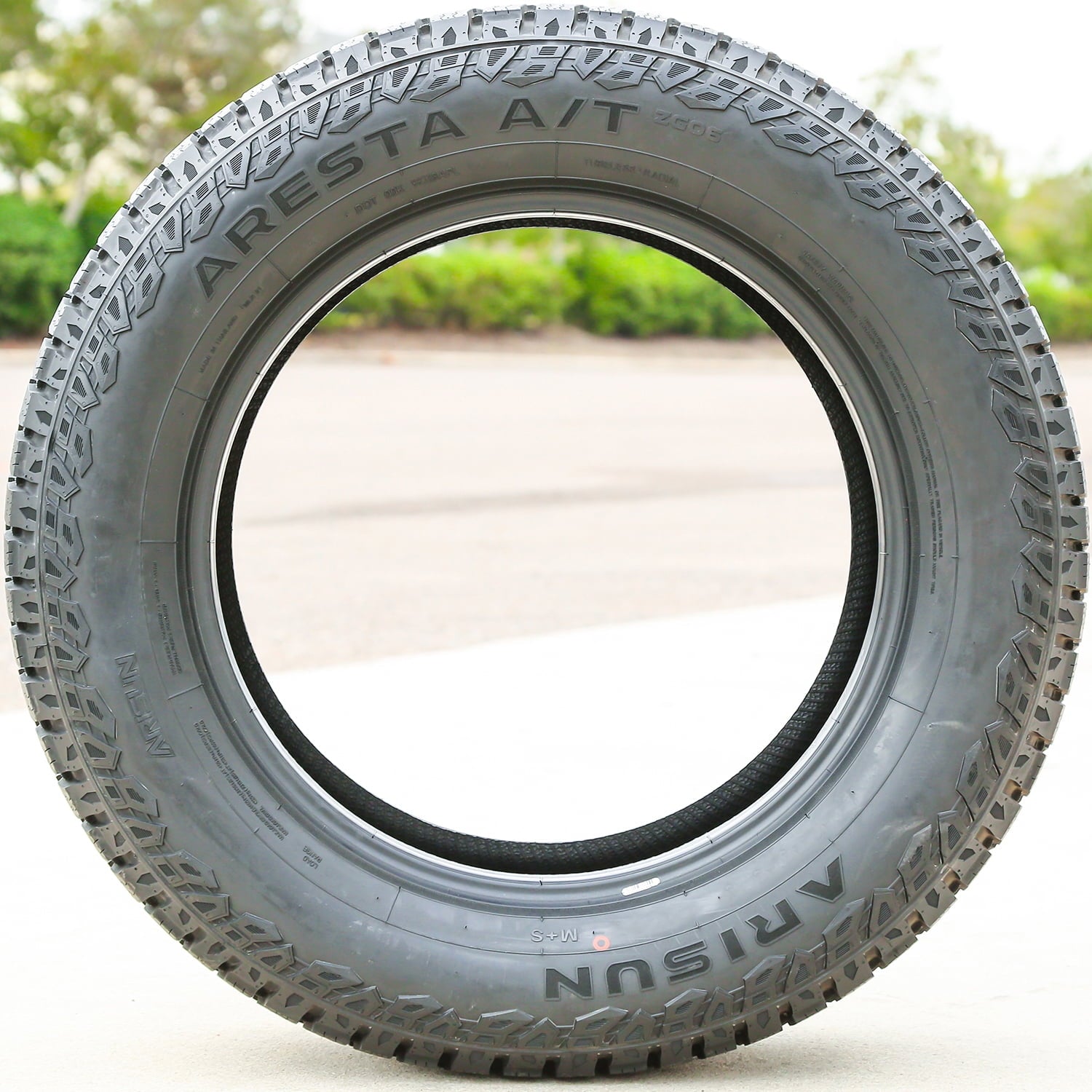 Arisun Aresta A/T ZG06 LT295/65R20 129/126S E 10 Ply All Terrain Light Truck Tire Arisun