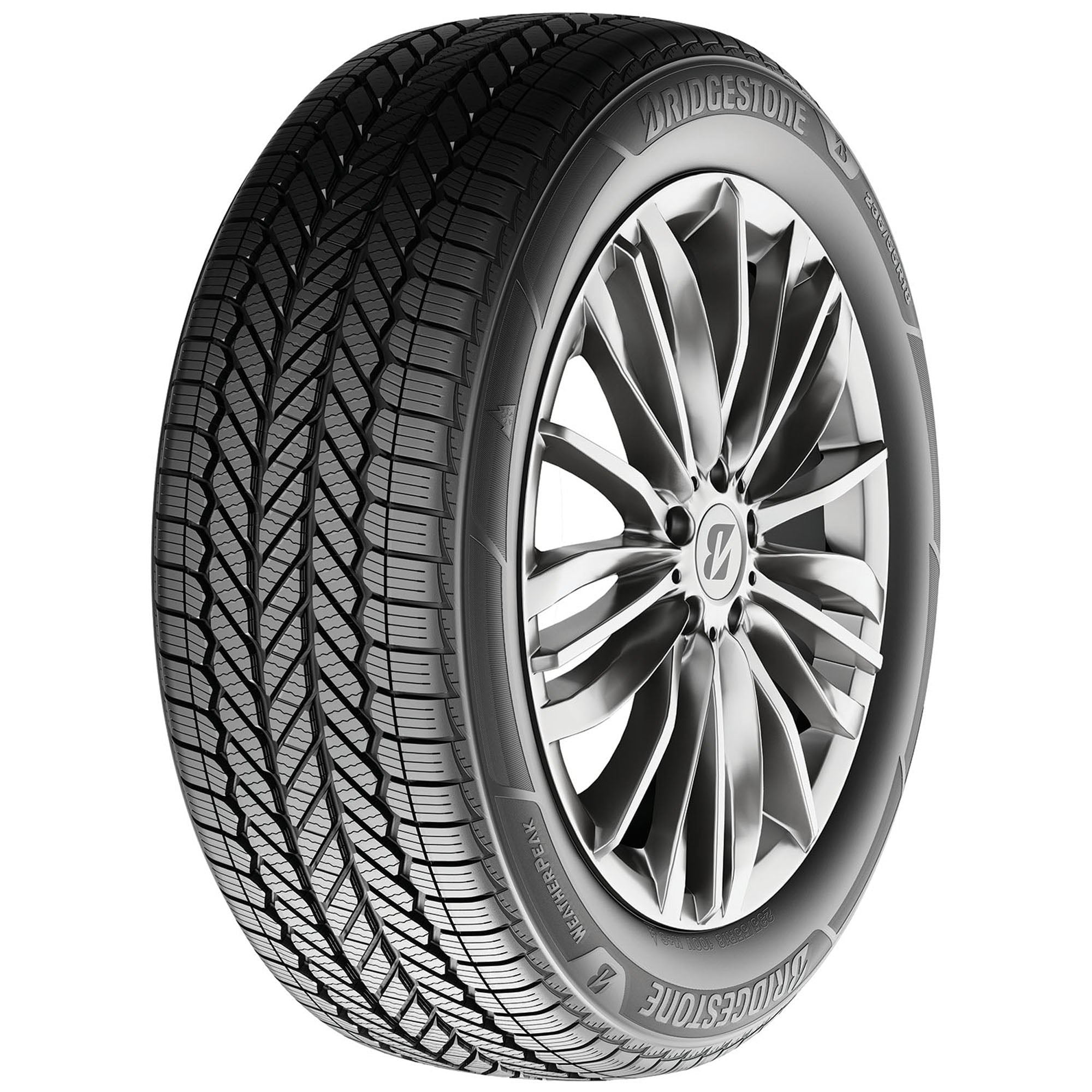 Bridgestone Weatherpeak All Weather 235/55R18 100V Passenger Tire Bridgestone