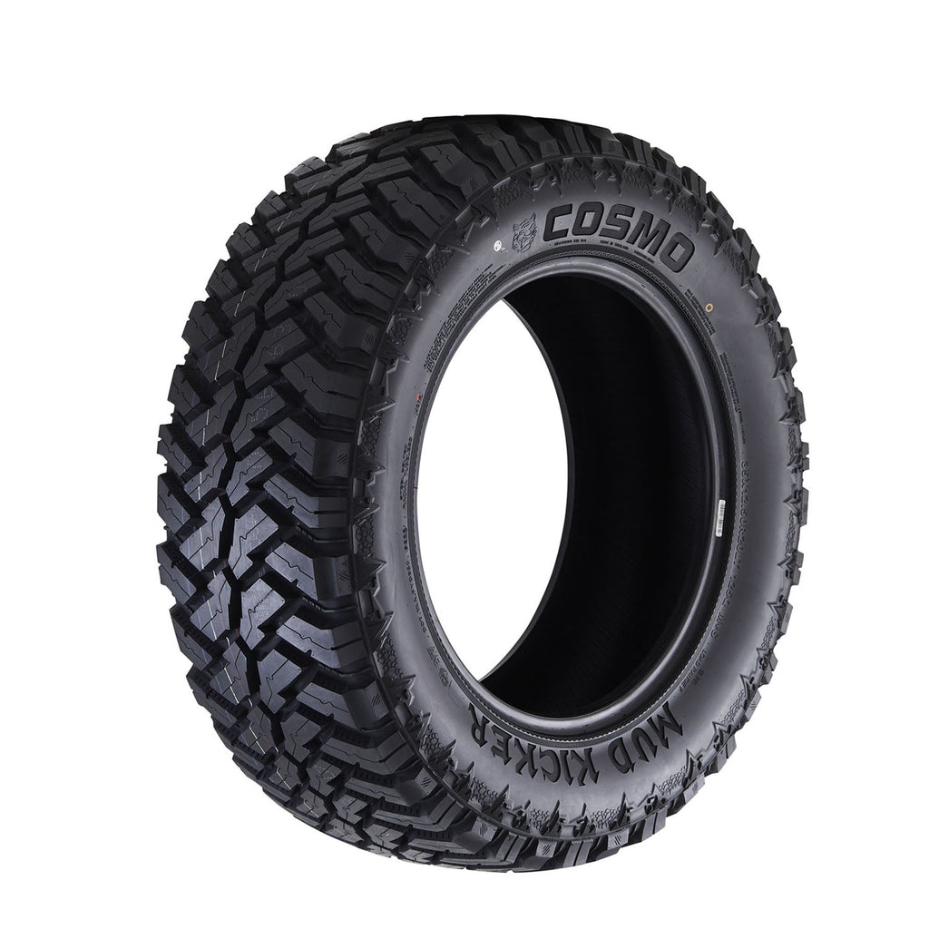 Cosmo Mud Kicker Mud Terrain LT37X13.50R20 128Q F Light Truck Tire Cosmo