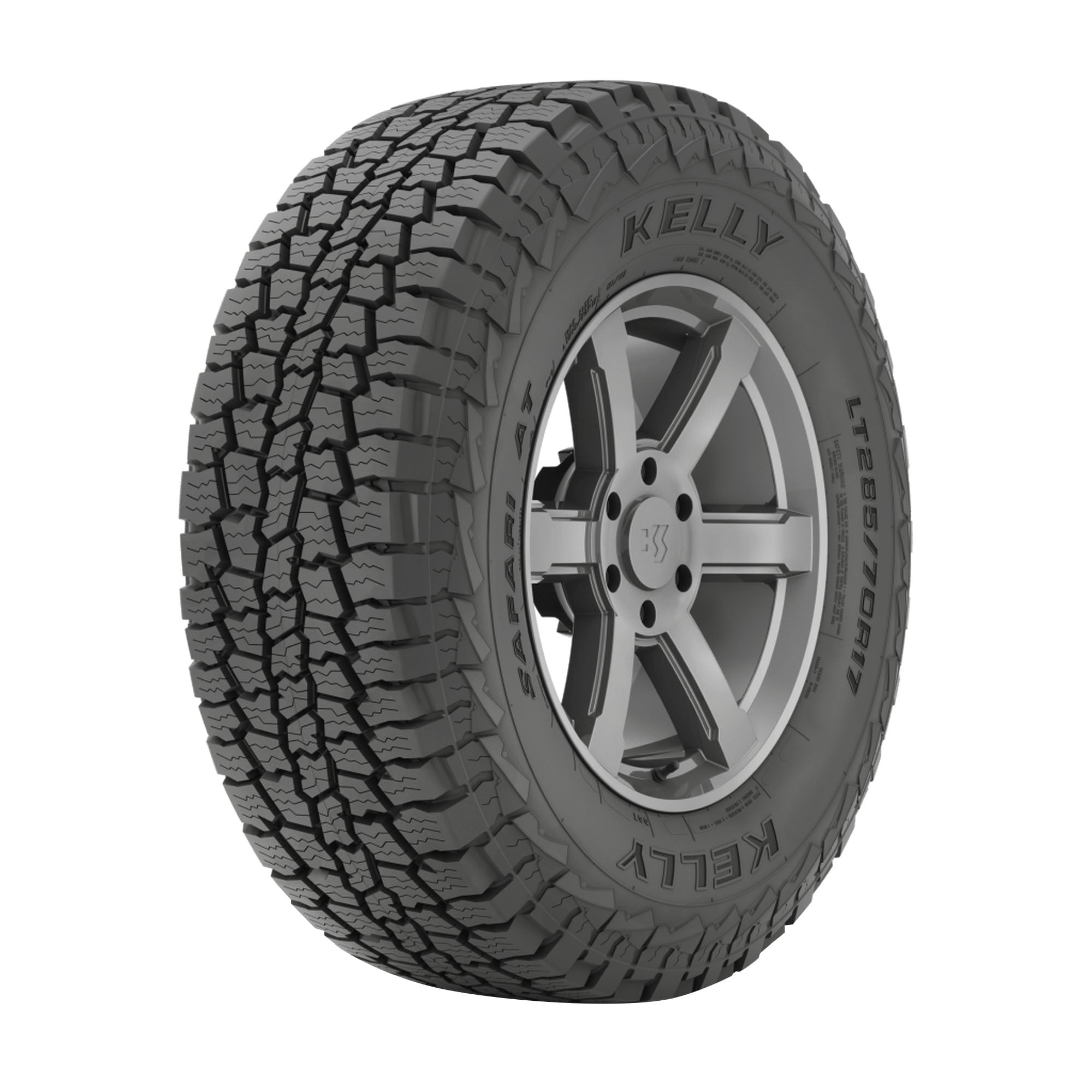 Kelly Safari AT All Terrain LT265/75R16 123/120R E Light Truck Tire Kelly