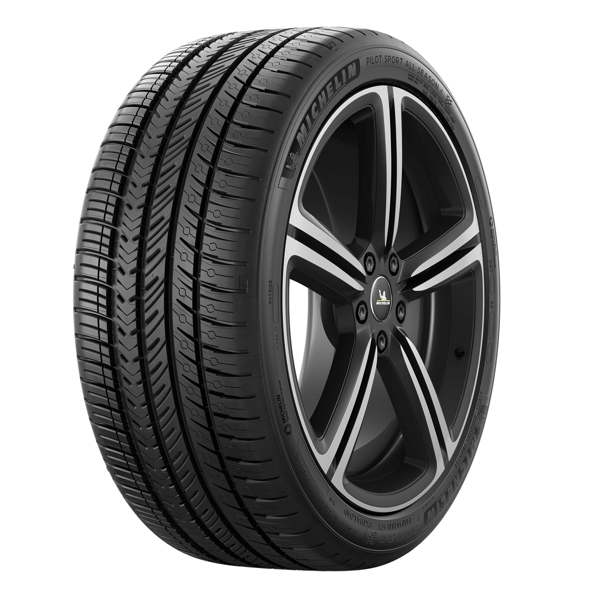 Michelin Pilot Sport All Season 4 235/35ZR19 91Y XL Tire Michelin