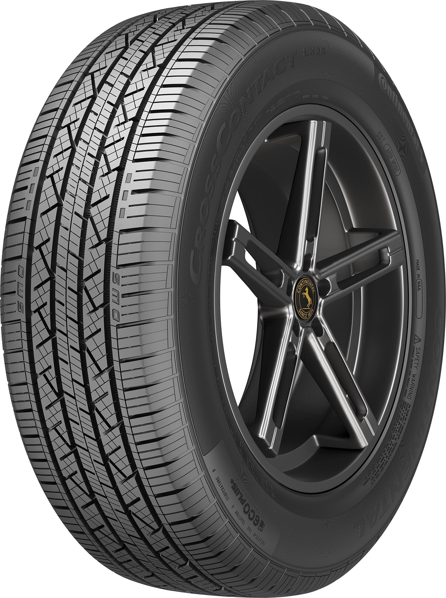 Set of 4 Continental Cross Contact LX25 235/65R18 106T Tires 2356518 235 65 18 Continental