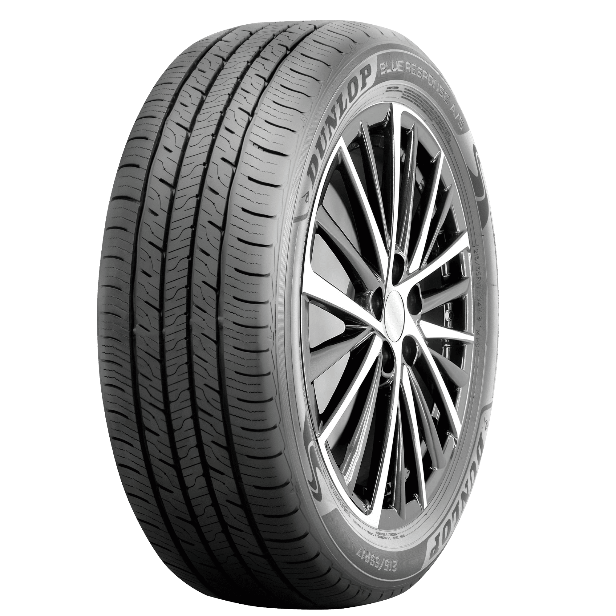 Set of 4 Dunlop Blue Response A/S 245/45R20 99V Tires Dunlop