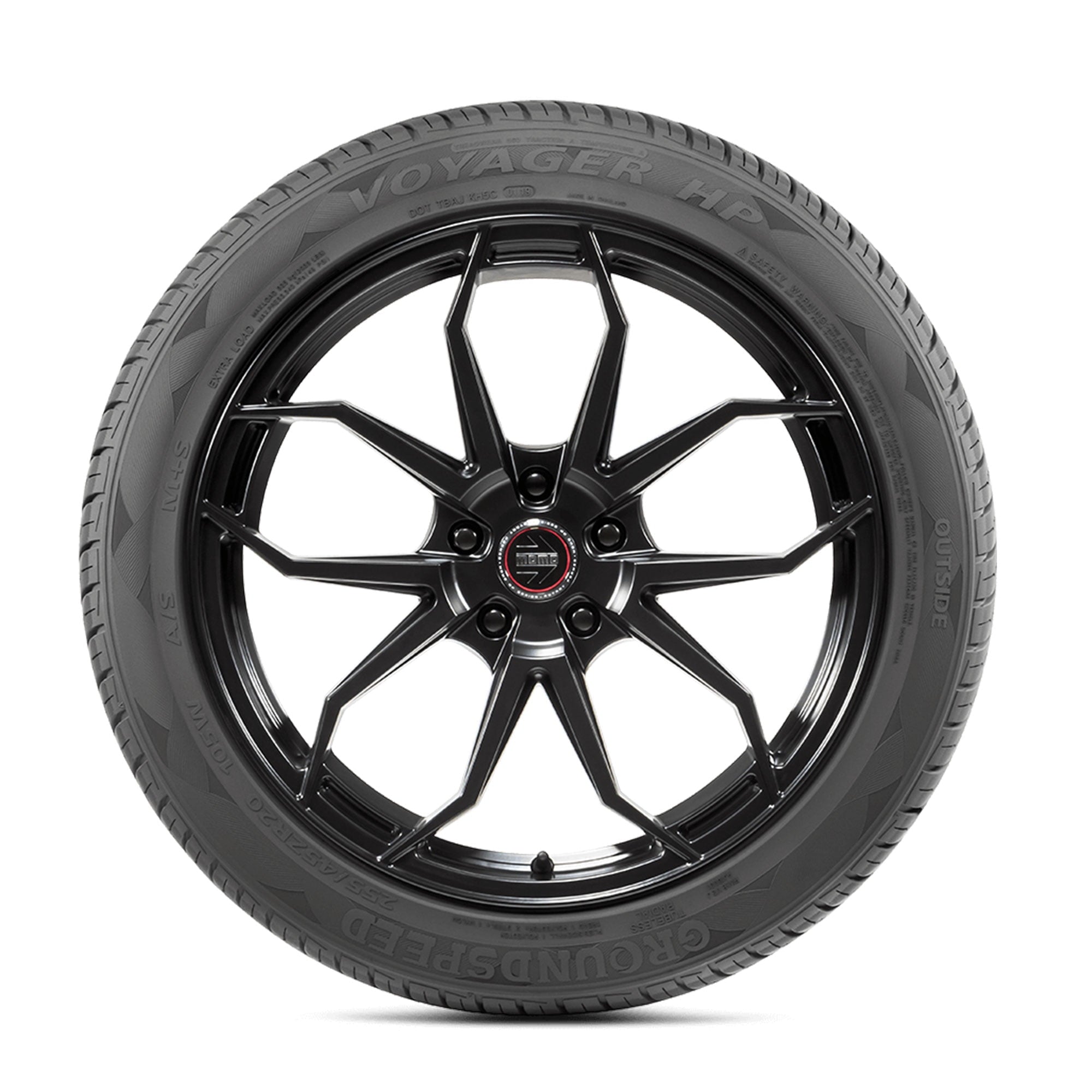 Groundspeed Voyager HP All Season 245/40ZR17 95W Passenger Tire Groundspeed