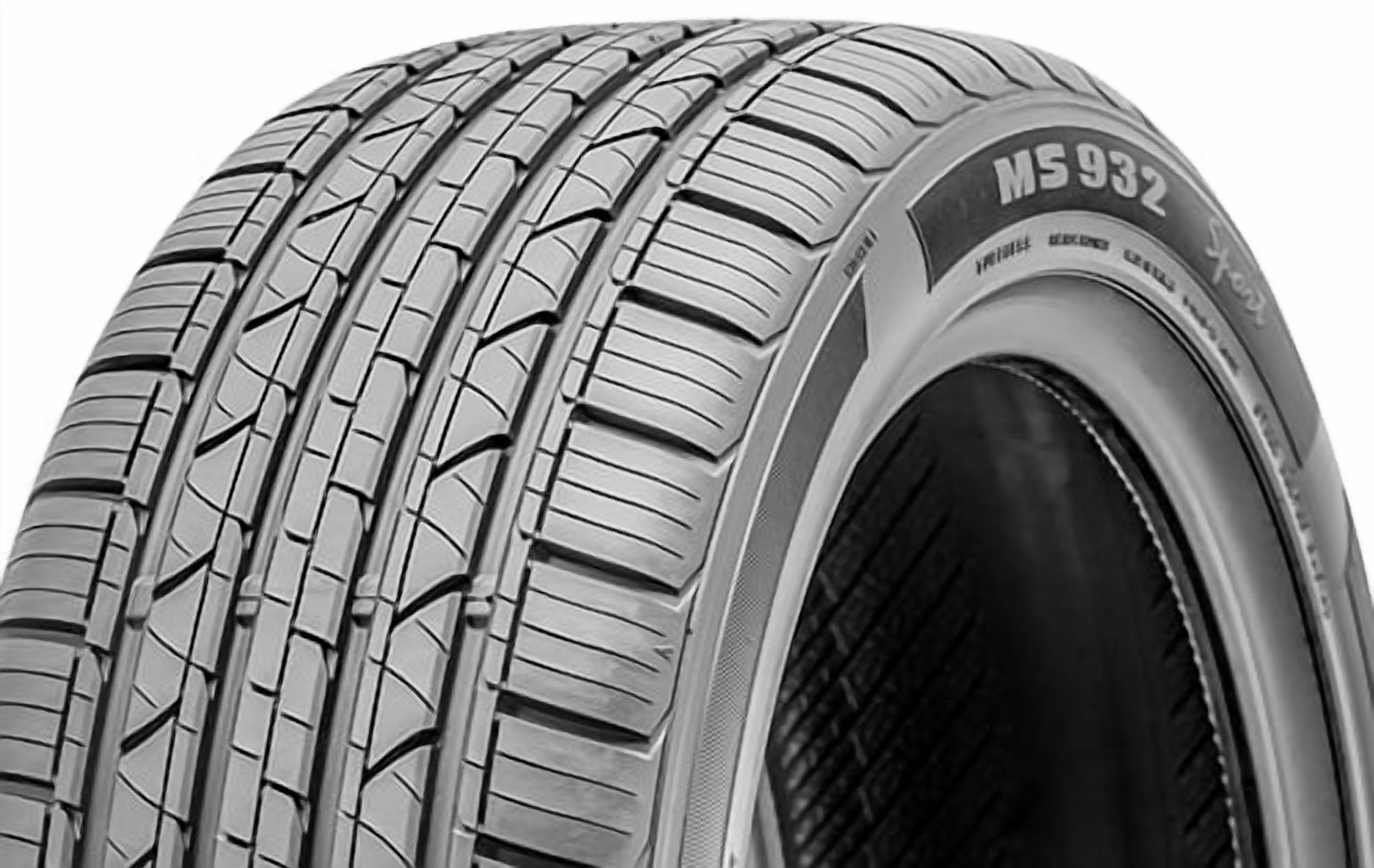4 Milestar MS932 Sport 245/55R19 103V All Season Performance 60K Mileage Tire 24377001 / 245/55/19 / 2455519 Milestar