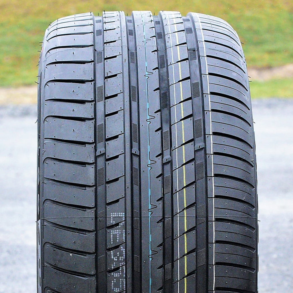 Pair of 2 (TWO) Cosmo MuchoMacho 255/35ZR18 255/35R18 94Y XL A/S High Performance Tires Fits: 2011 BMW 328i Base, 2016-19 Cadillac ATS V Cosmo