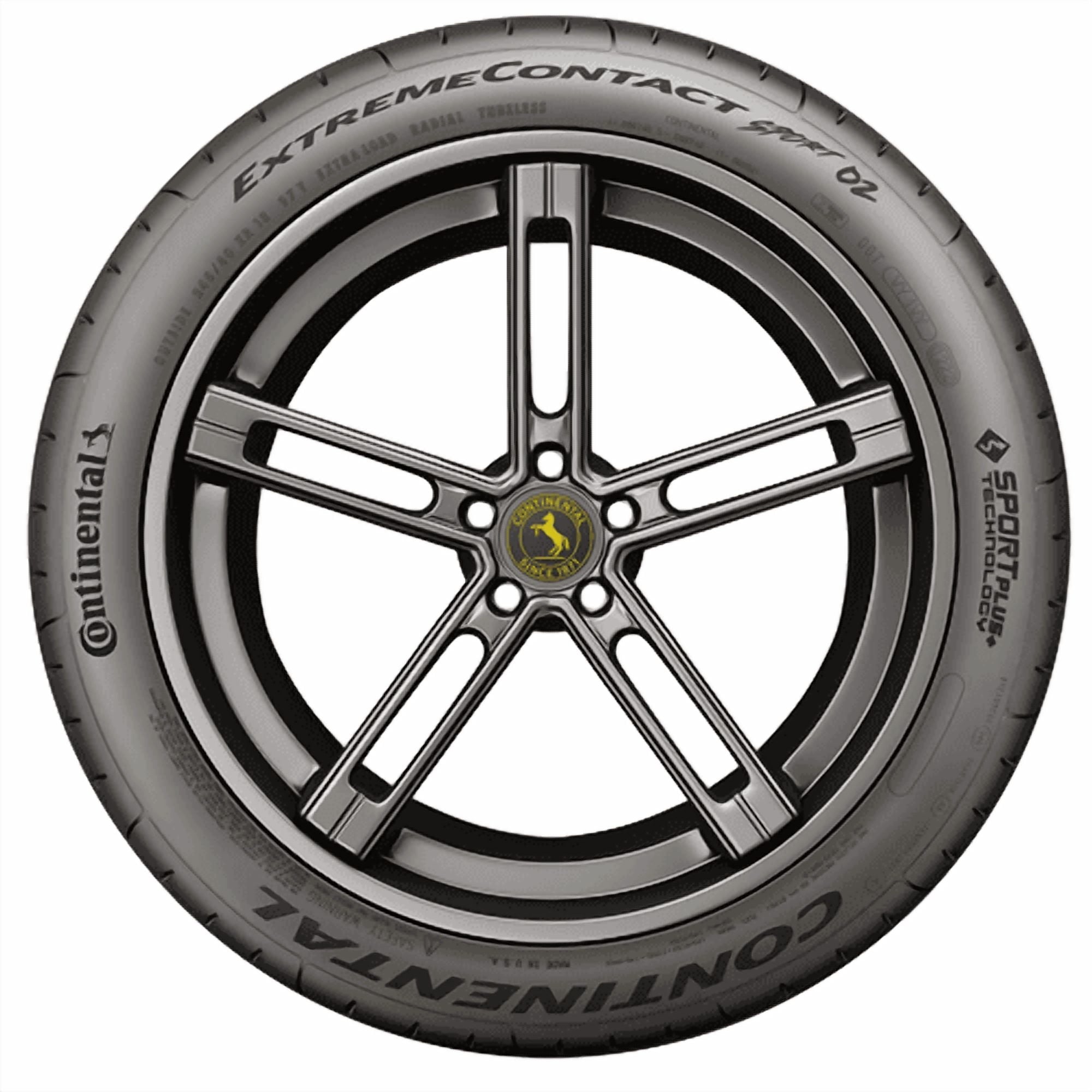 Continental ExtremeContact Sport 02 225/35R19XL 88Y BSW (2 Tires) Continental