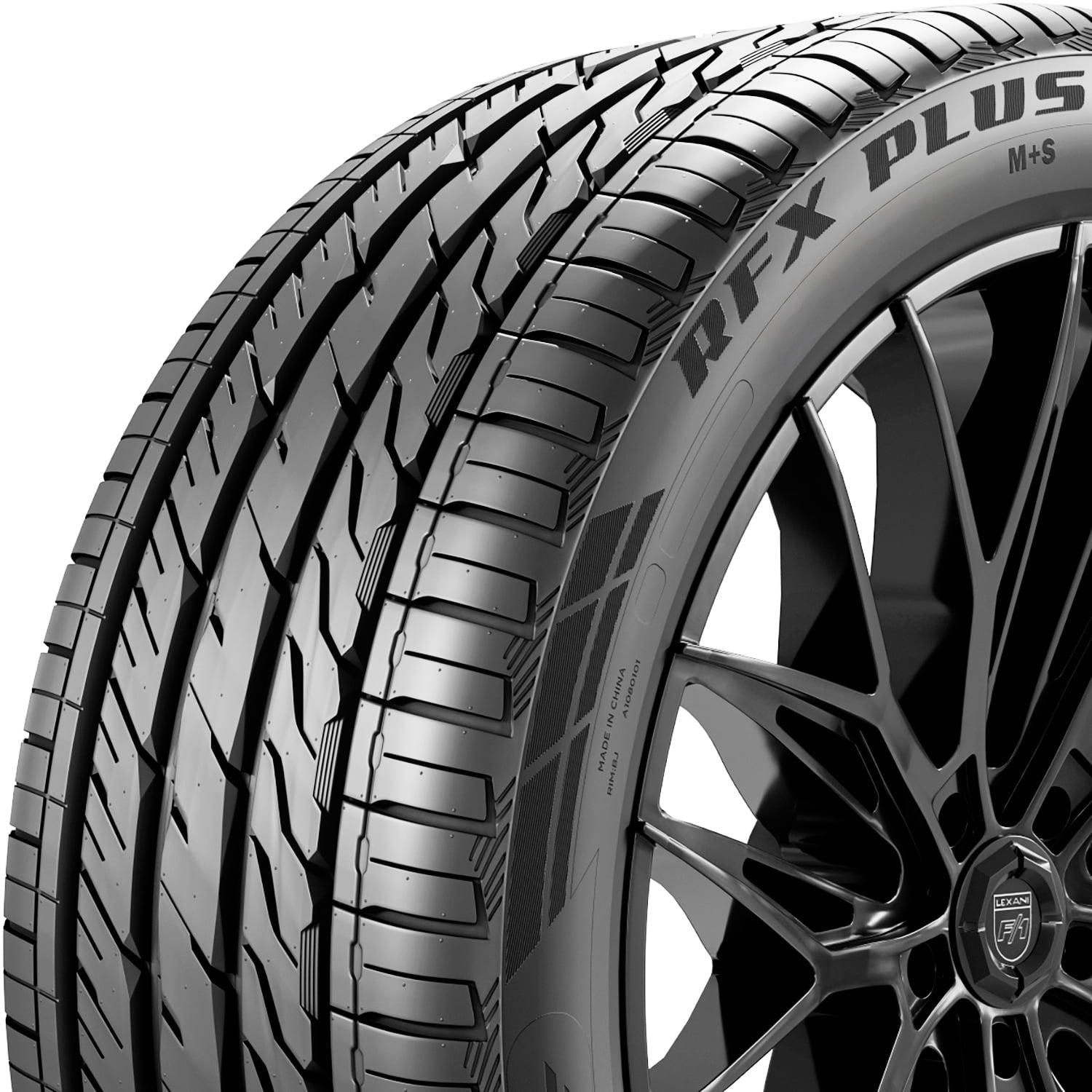 Lexani RFX Plus 205/40ZRF18 205/40R18 86W High Performance a/s All Season Run Flat Tire Lexani