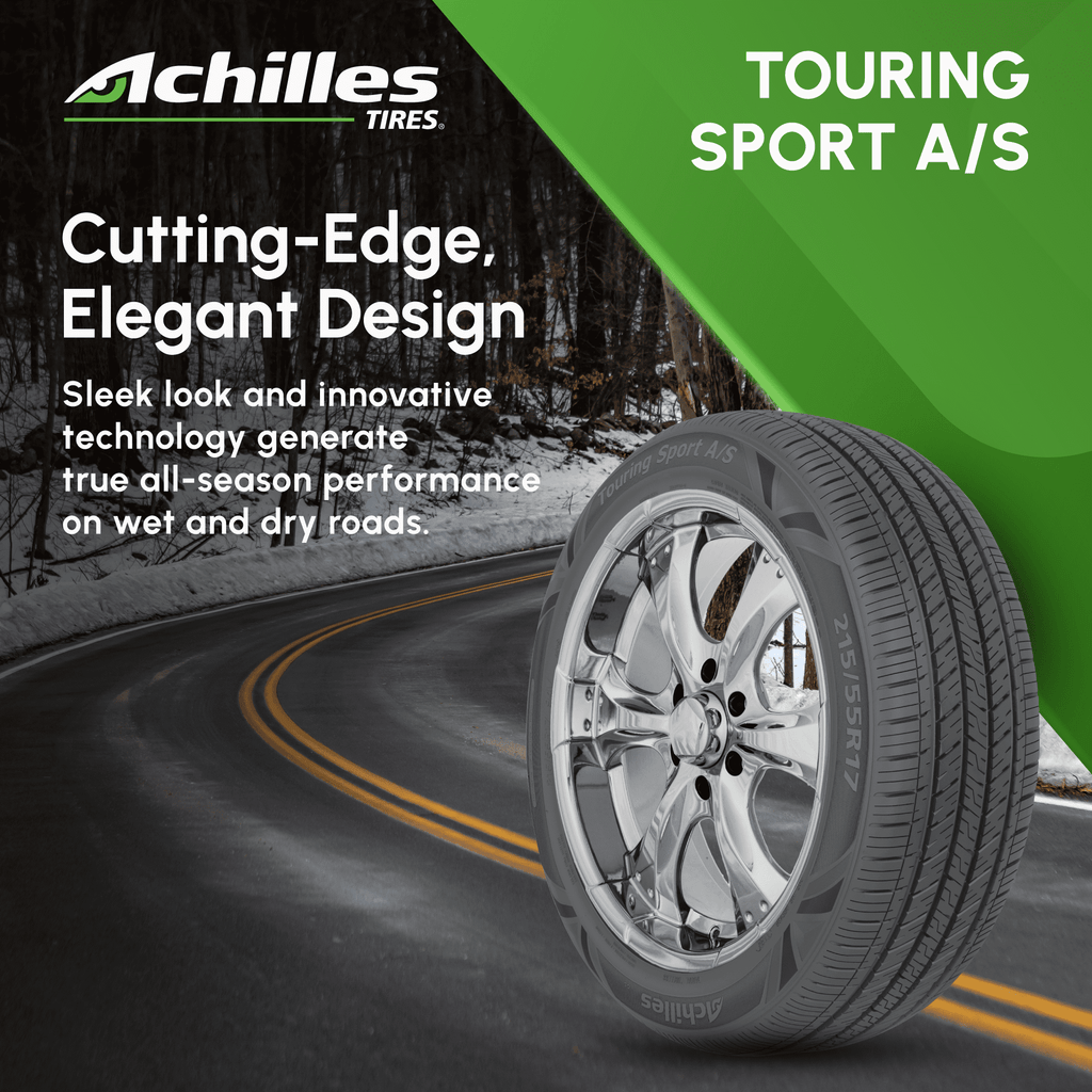 Achilles Touring Sport AS All Season 225/50R17 94V Passenger Tire Achilles