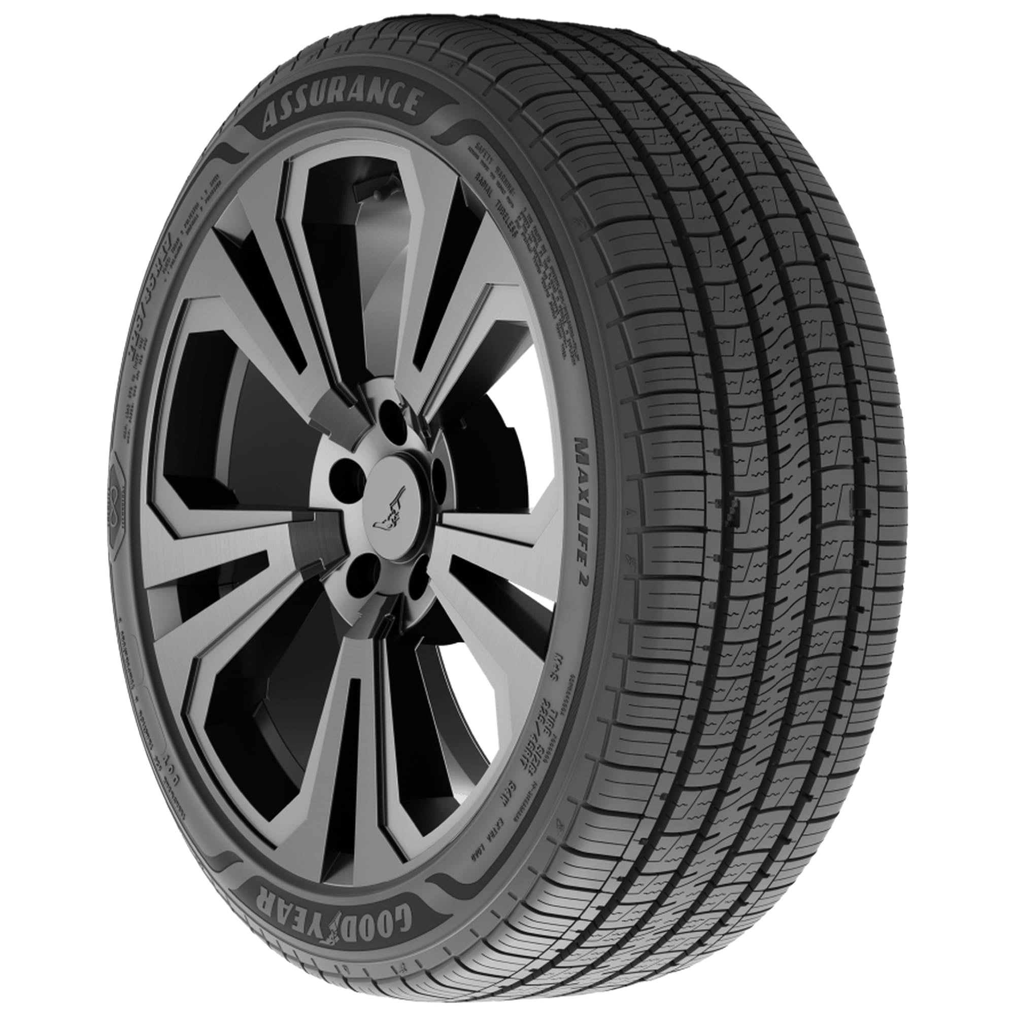 Goodyear Assurance MaxLife 2 Touring 235/60R19 103V Passenger Tire Goodyear
