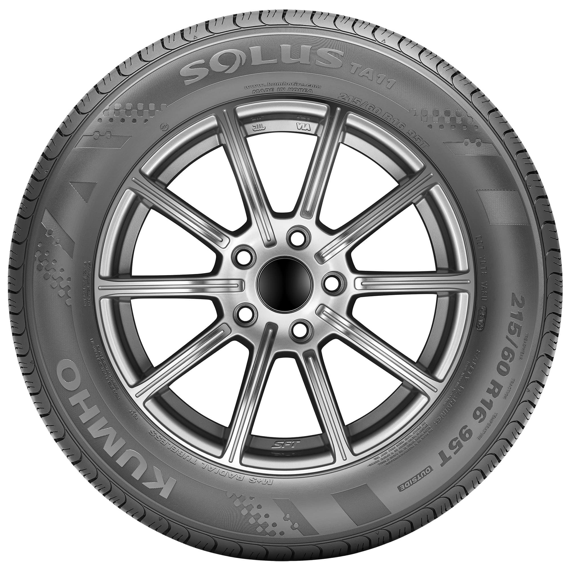 Kumho Solus TA11 All Season 235/70R16 106T Passenger Tire Kumho Tire