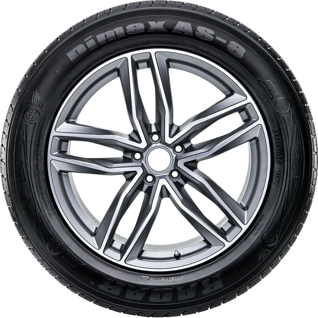 Radar Dimax AS-8 All Season 255/55R20 110W XL Passenger Tire Radar