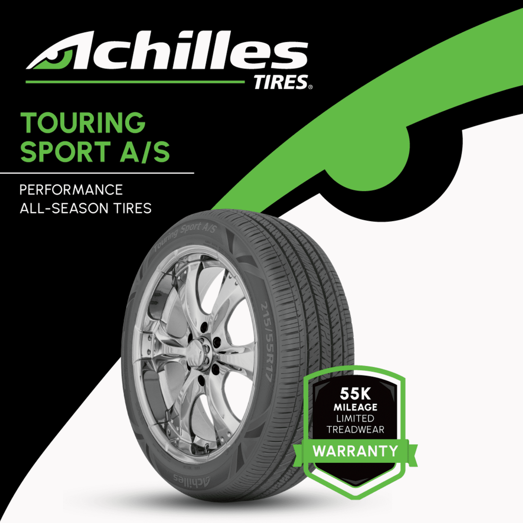 Achilles Touring Sport AS All Season 225/50R17 94V Passenger Tire Achilles