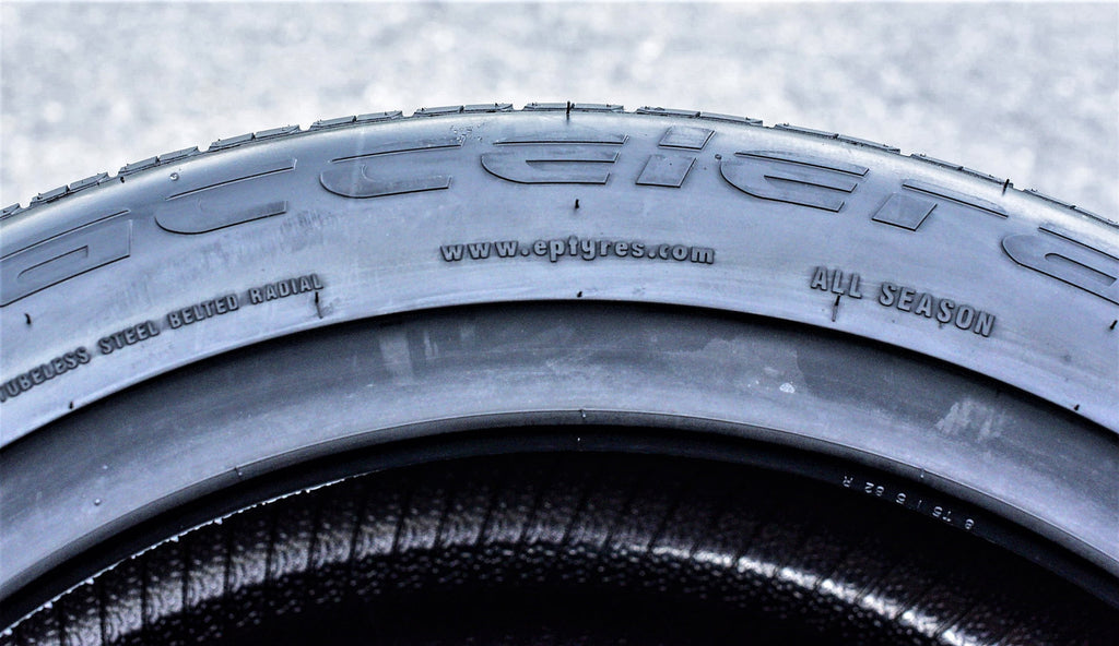 Pair of 2 Accelera Phi-R 215/50ZR18 215/50R18 97W XL High Performance a/s All Season Tires Accelera