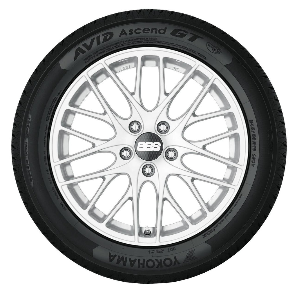Yokohama Avid Ascend GT All Season 215/60R16 95V Passenger Tire Fits: 2011-15 Chevrolet Cruze LT, 2012 Nissan Altima SL Yokohama