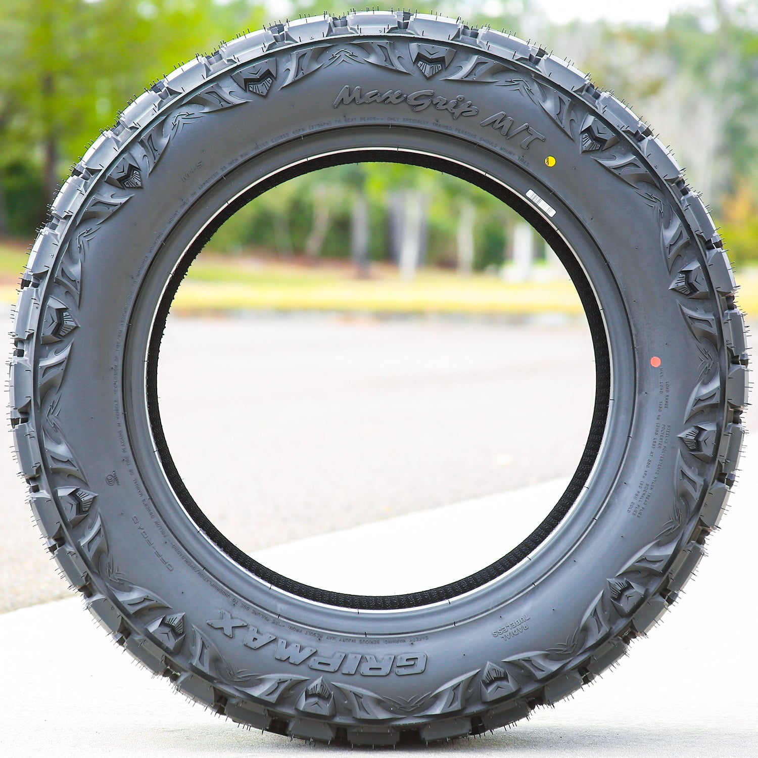 Gripmax MaxGrip M/T LT35X11.50R20 124Q E 10 Ply mud Light Truck Tire Gripmax