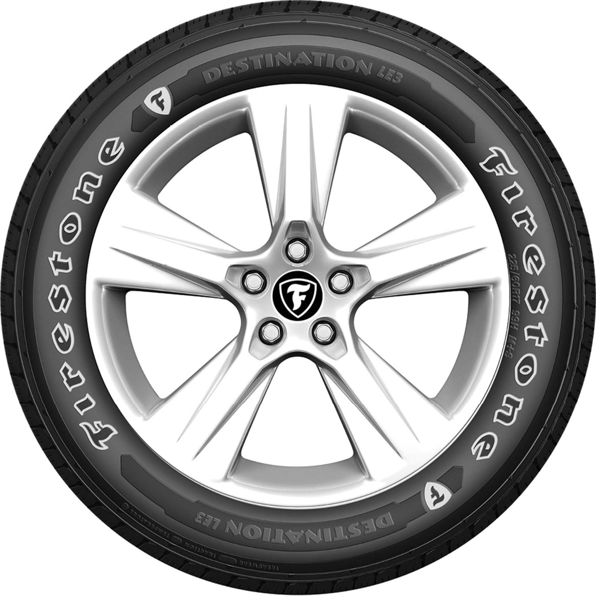 Firestone Destination LE3 All Season 235/55R19 101H Passenger Tire Firestone
